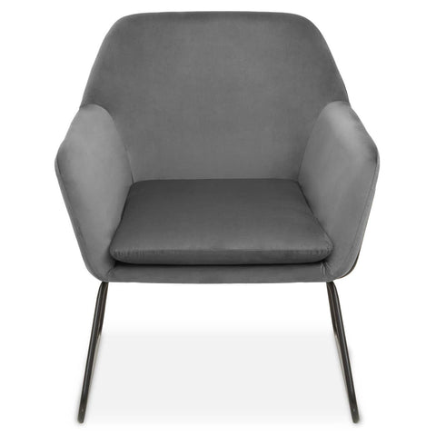 Retro Chic Velvet Armchair