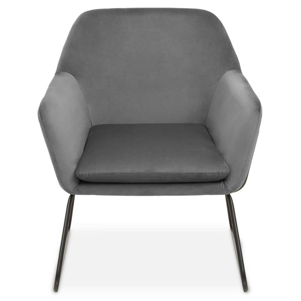 Retro Chic Velvet Armchair