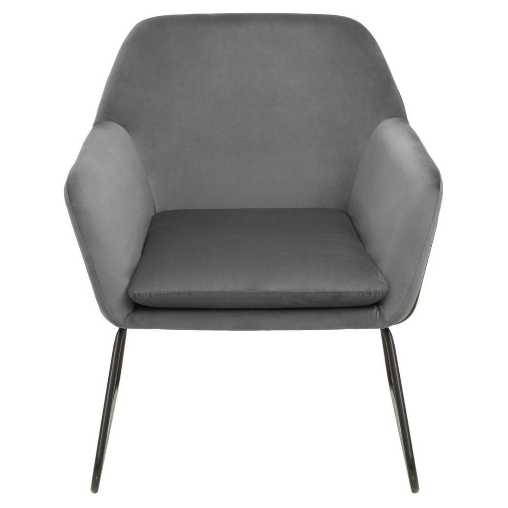Retro Chic Velvet Armchair