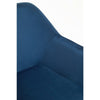 Velvet Sculptural Armchair
