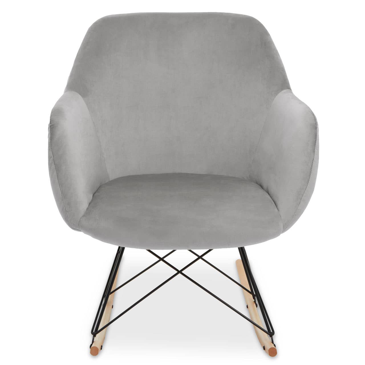 Luxe Velvet Rocking Chair