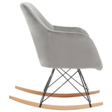 Luxe Velvet Rocking Chair