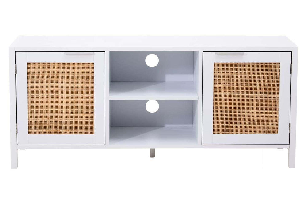 Coastal Rattan Media Storage