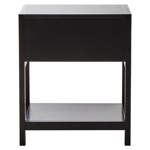Rattan Drawer Side Table