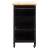 Modern Black Kitchen Cart