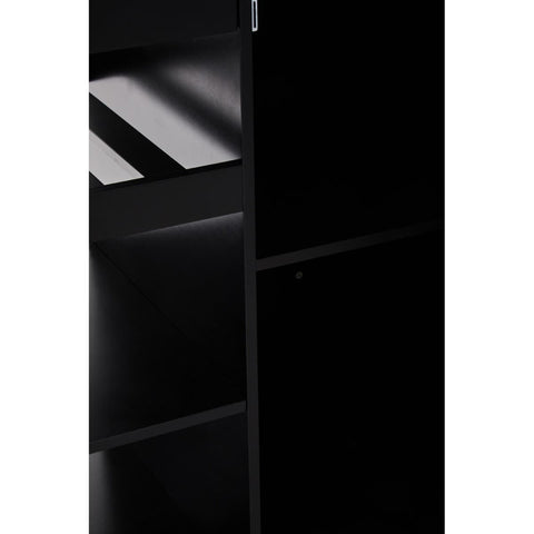 Modern Black Kitchen Cart