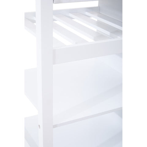 Sleek Kitchen Storage Cart
