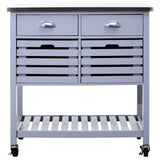 Sleek Storage Kitchen Trolley
