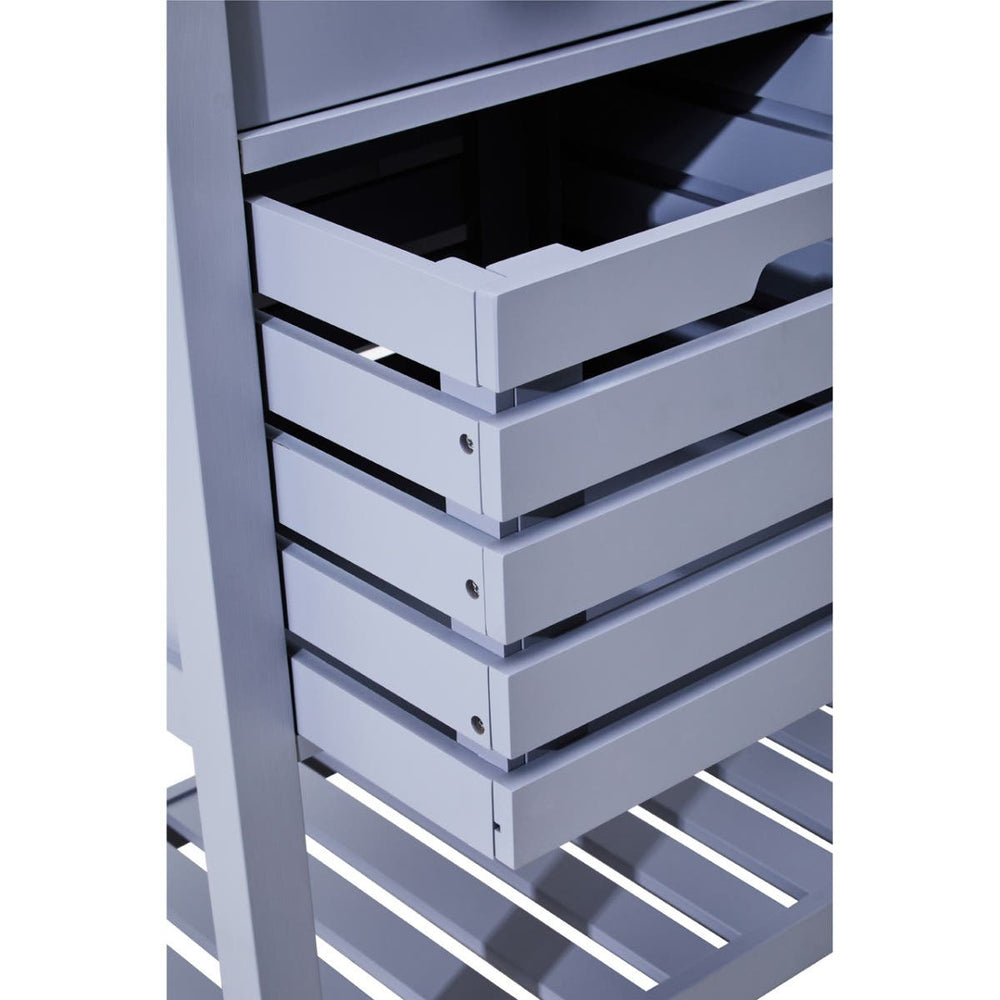 Sleek Storage Kitchen Trolley