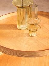 Tiered Wood Side Table