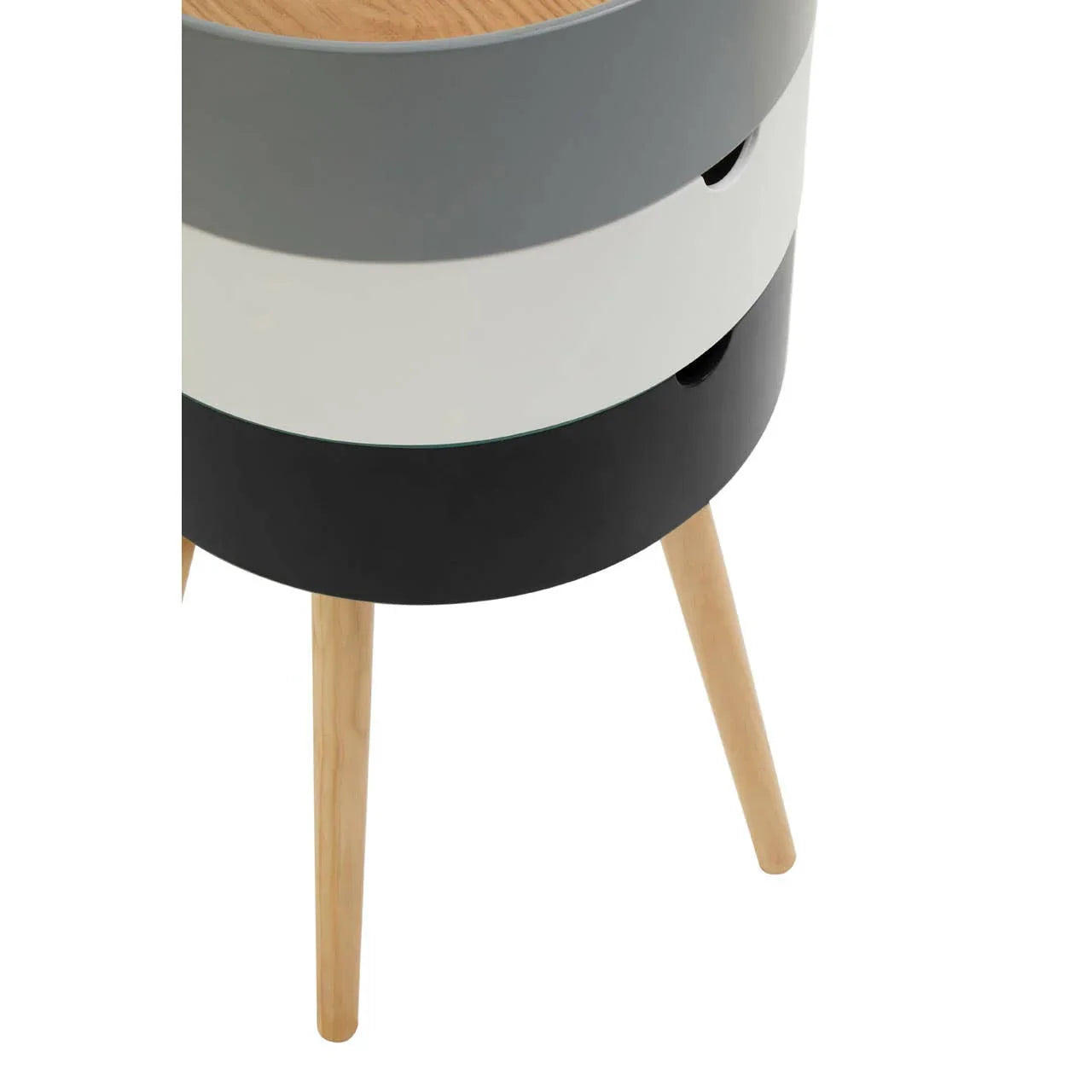 Viborg Wooden Tiered Storage Table