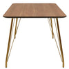 Luxury Wood Effect Dining Table