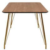 Luxury Wood Effect Dining Table