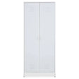 Academy White Two Door Locker Style Wardrobe