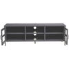 Sleek Metal Media Storage Unit
