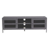 Sleek Metal Media Storage Unit