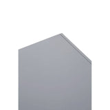 Grey Metal Square Side Table