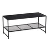 Black Metal Coffee Table