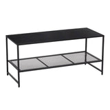 Black Metal Coffee Table