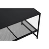 Black Metal Coffee Table
