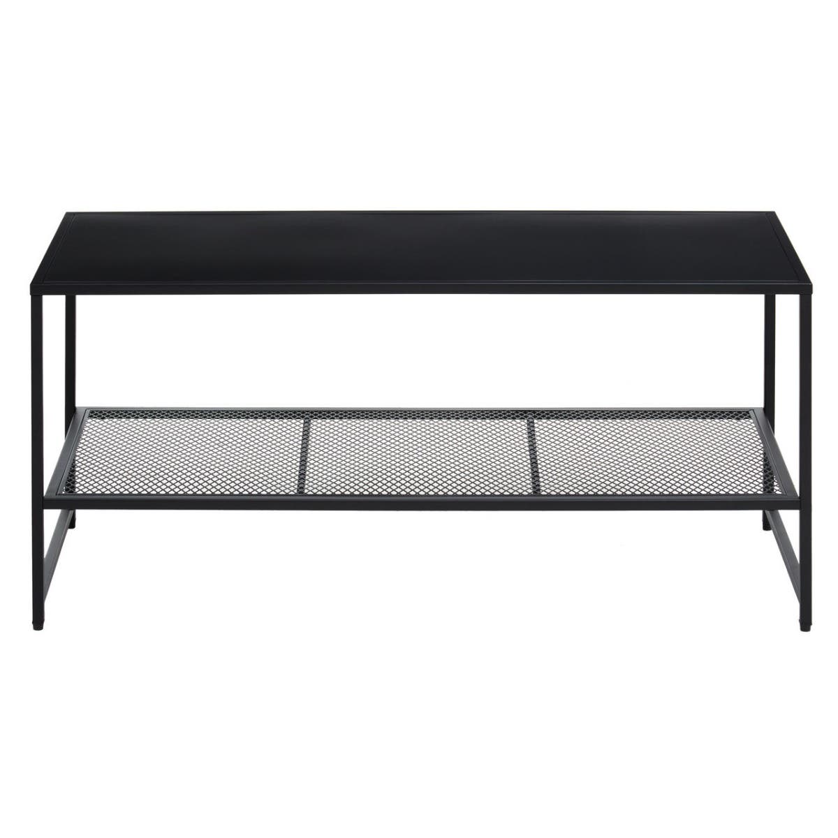 Black Metal Coffee Table