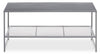 Grey Metal Coffee Table