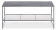 Grey Metal Coffee Table