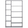 Grey Metal Multi Shelf