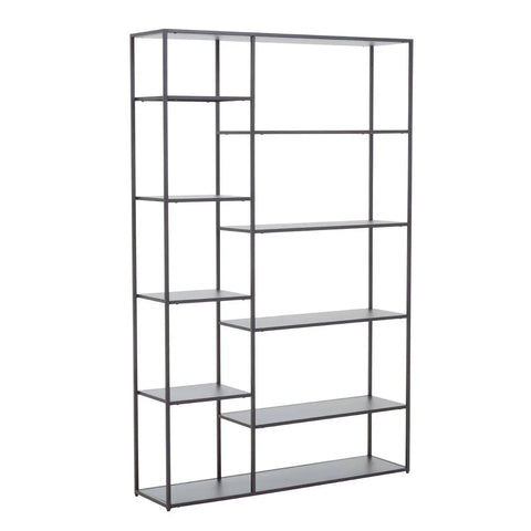 Grey Metal Multi Shelf