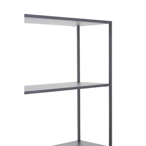 Grey Metal Multi Shelf