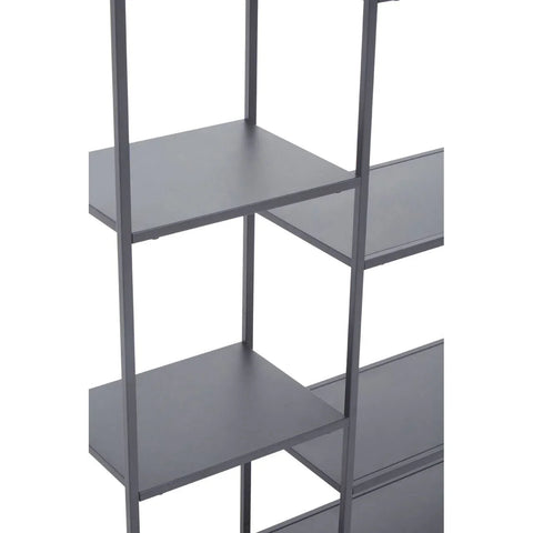 Grey Metal Multi Shelf