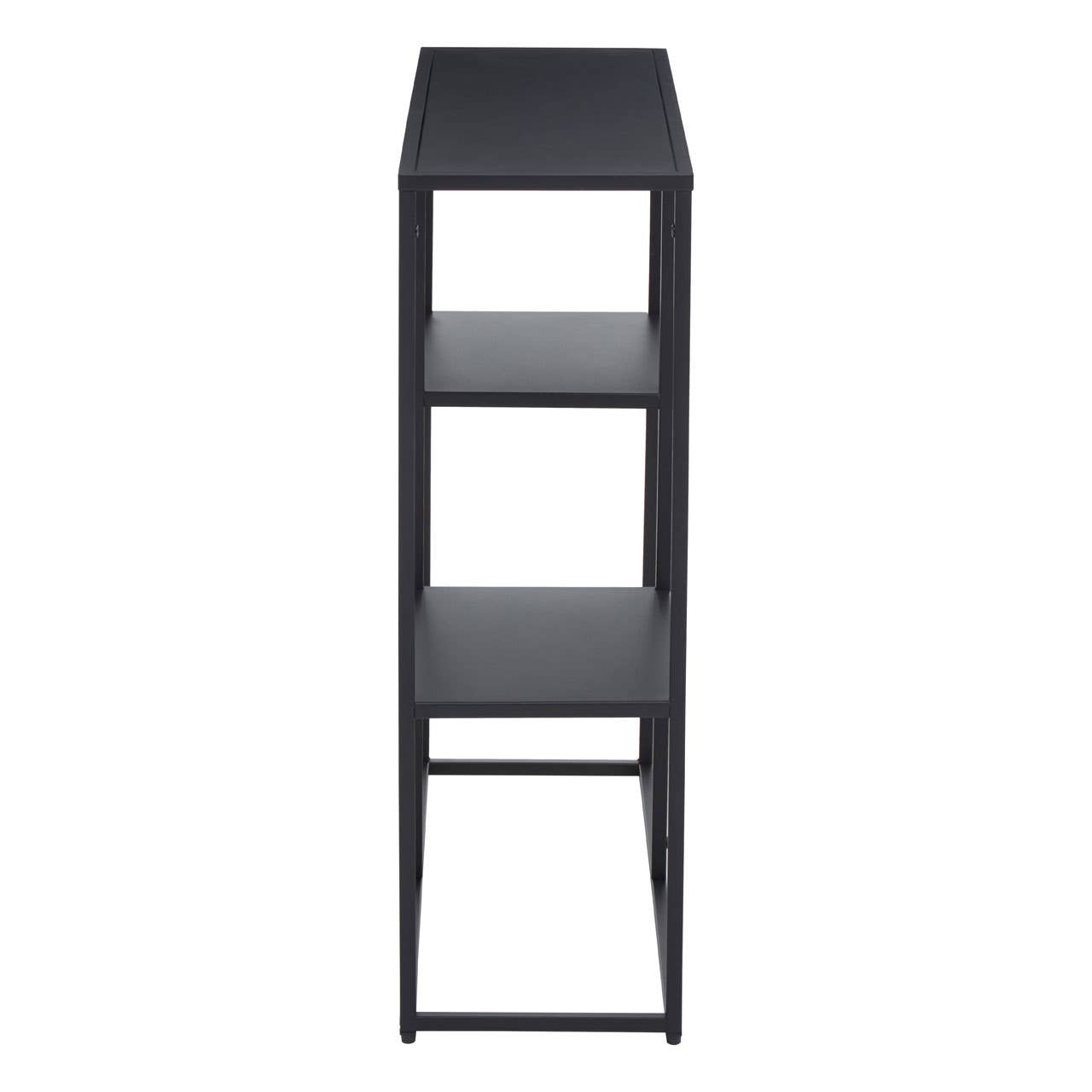 Sleek Metal Display Shelf