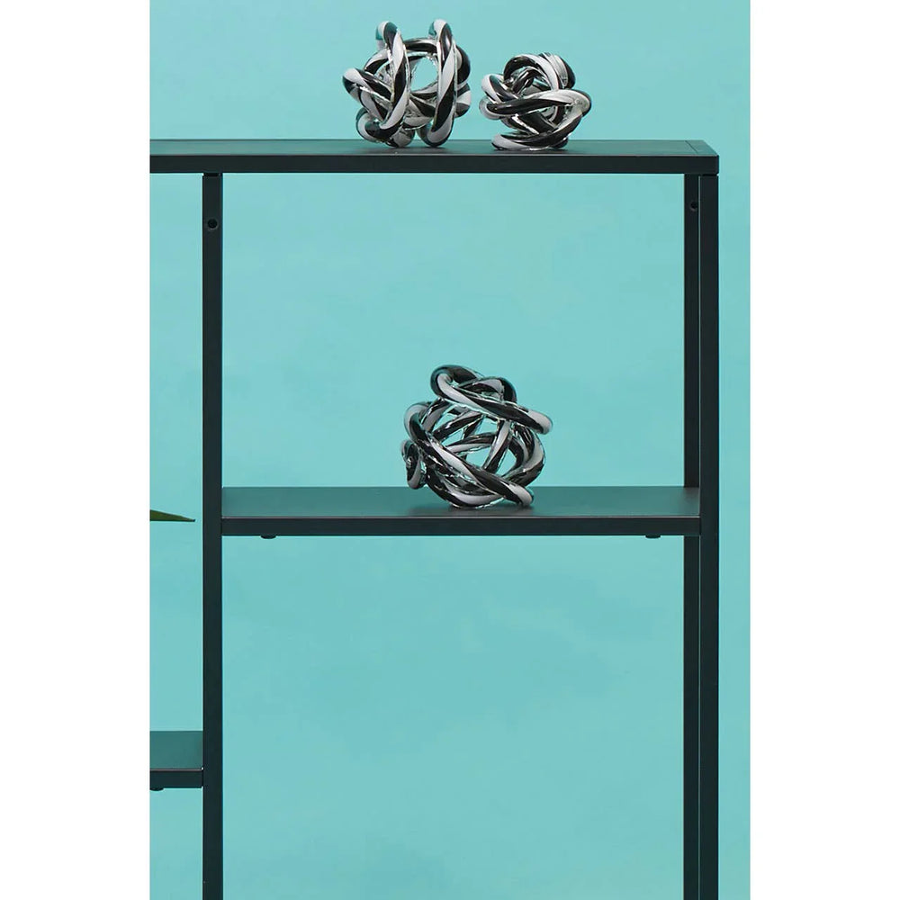 Sleek Metal Display Shelf