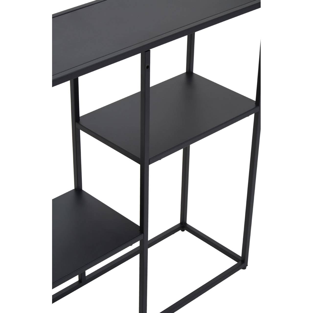 Sleek Metal Display Shelf