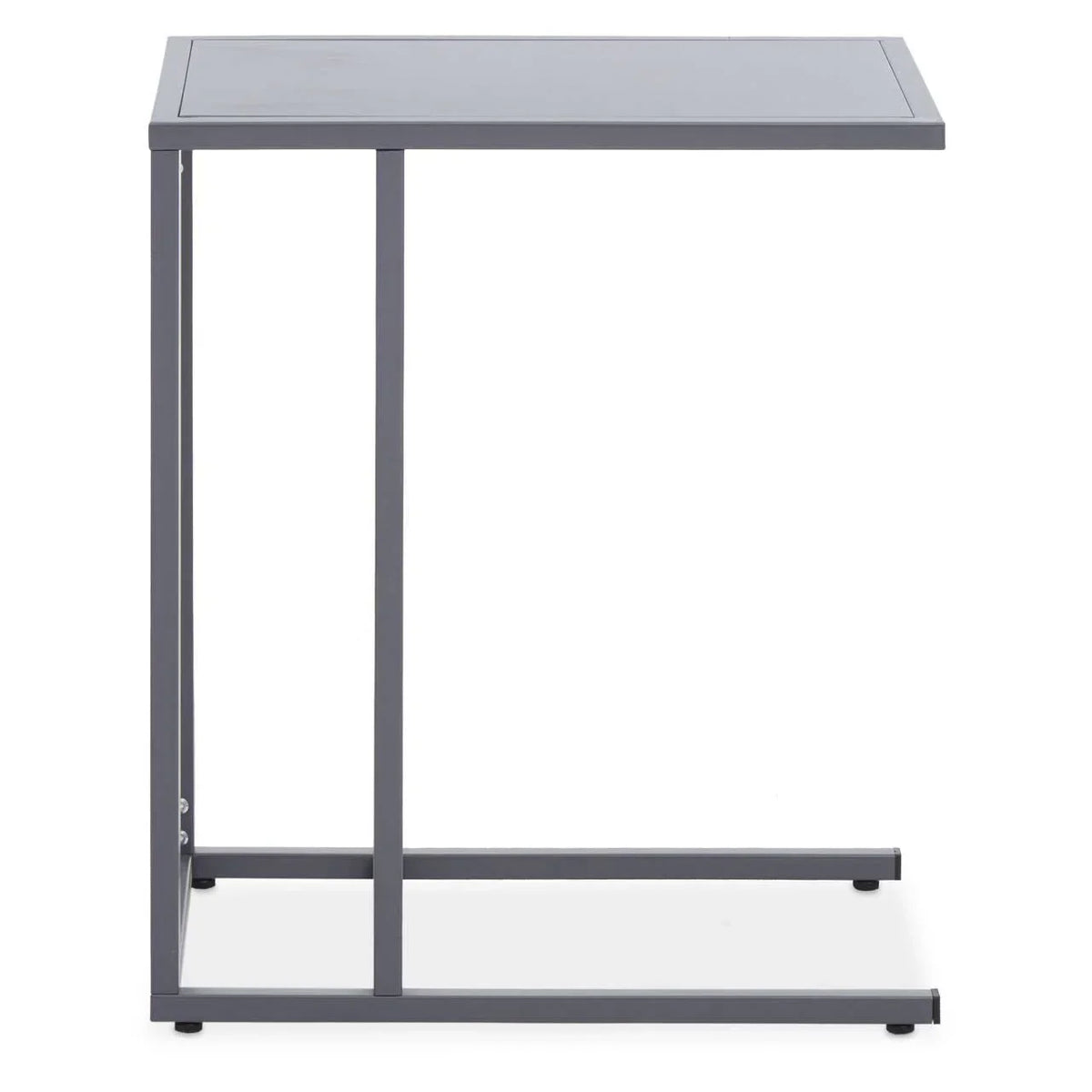 Metal C Shaped Side Table