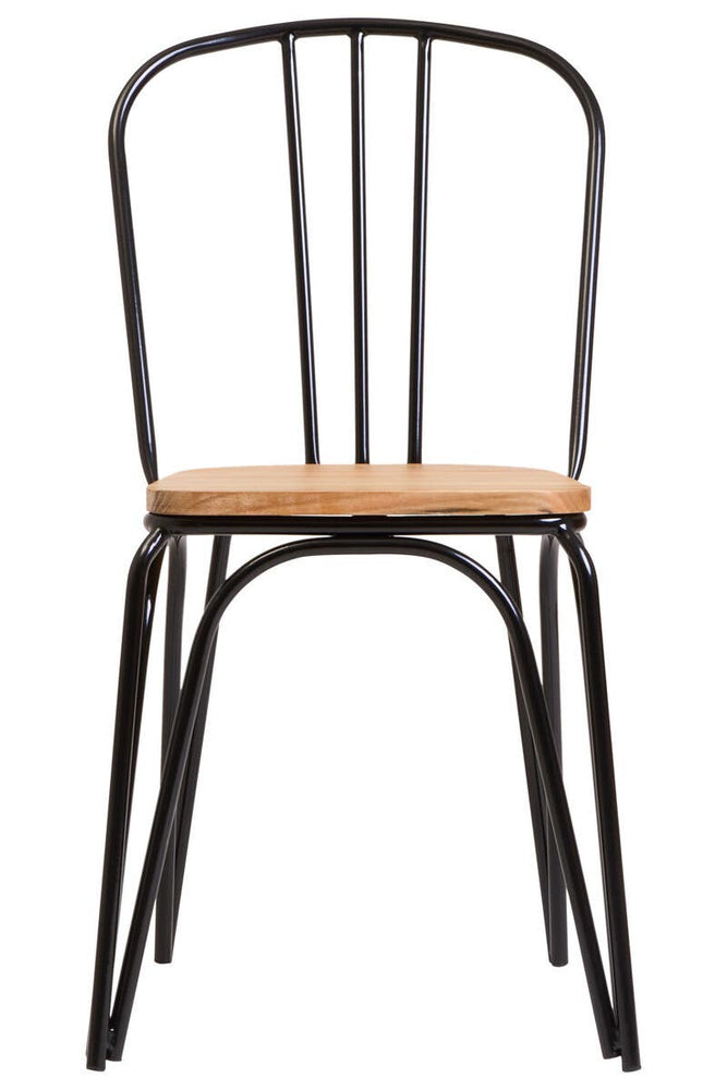 Modern Elm Wood Dining Chair