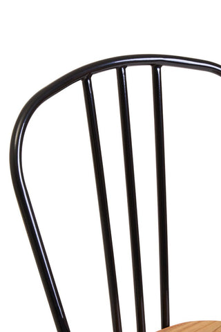 Modern Elm Wood Dining Chair