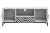 Geometric Front Media Storage Unit