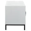 Geometric Front Media Storage Unit