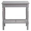 Slate Grey Rustic Side Table
