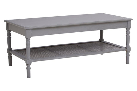 Slate Grey Wooden Coffee Table