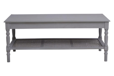 Slate Grey Wooden Coffee Table