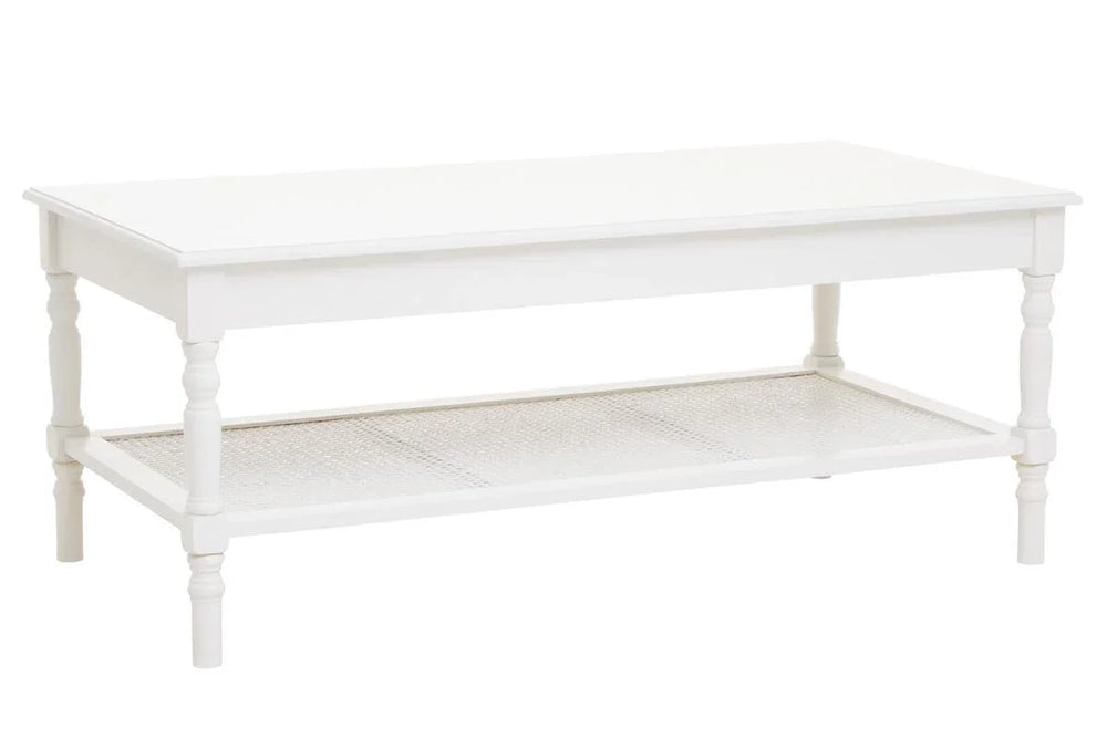 Ivory Wood Coffee Table
