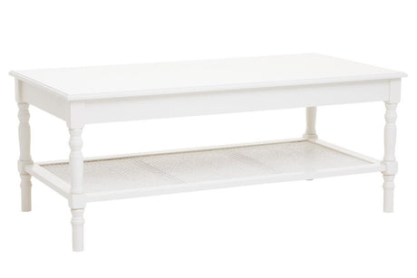 Ivory Wood Coffee Table