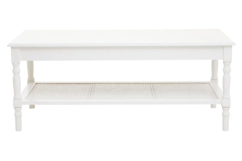 Ivory Wood Coffee Table