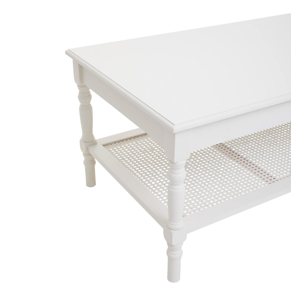 Ivory Wood Coffee Table