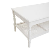 Ivory Wood Coffee Table