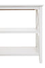 Ivory X-Frame Bookcase