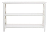 Ivory X-Design Bookcase