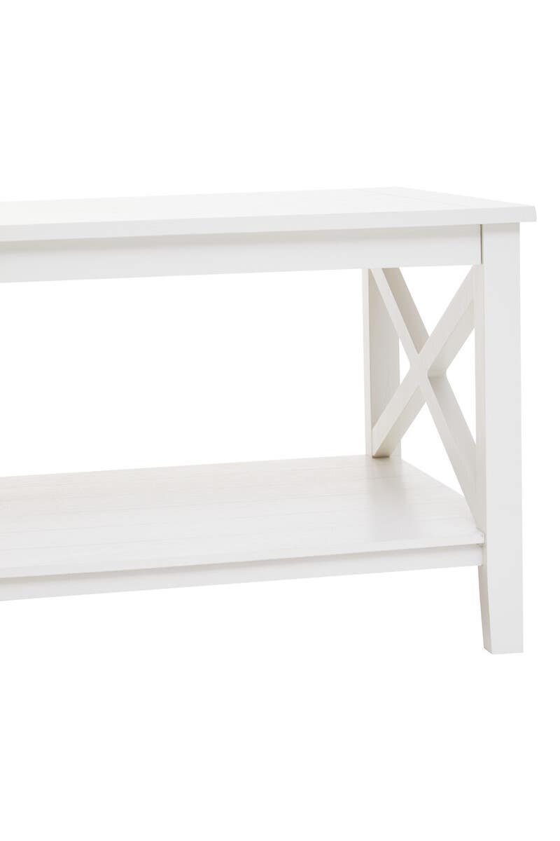 Ivory Wood X Coffee Table